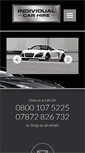 Mobile Screenshot of individualcarhire.co.uk